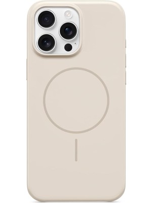 FourForce iPhone 16 Pro Max Kılıf - Magsafe, Çizilmeye Dayanıklı Koruyucu Kılıf, Ince Form, Mikrofiber Kaplama - Nehir Mavisi
