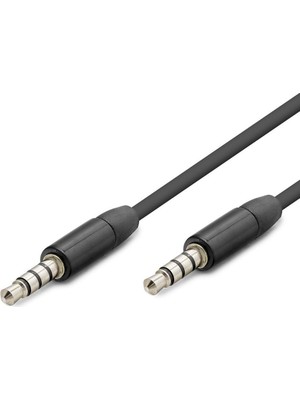 Skygo 3.5 mm Kablo 3 Line 1.2 M Siyah HDX1013