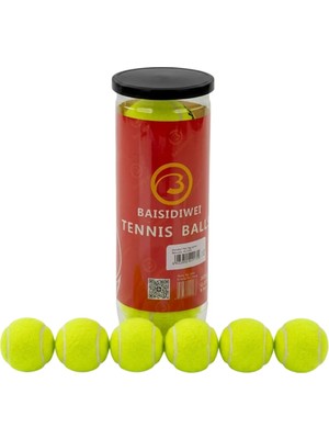 Zero Land Cosmotex Dalı Tenis Topu 6’lı Set Yüksek Zıplama ve Uzun Ömür