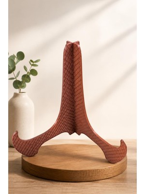 Plastik Stand 18X18 cm Dekoratif Tabak Standı | 3.8 cm Kalınlık Dayanıklı Sunum Ayağı