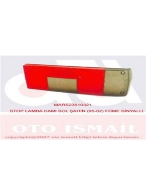 Mars Depomix Stop Lamba Cami Sol Şahin 95-02 Füme Sinyalli