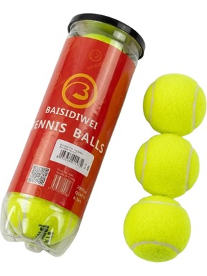 Zero Land Cosmotex 3’lü Tenis Topu Seti Spor ve Eğlence Için Dalı Toplar