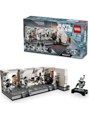 Esranın Dünyası LEGO Star Wars Tantive Iv’e Biniş 75387 – 8 Yaş ve Üzeri Kız ve Erkek Çocukları Için, Darth Vader Dahil 7 Minifigür Içeren Yaratıcı Oyuncak Yapım Seti, Çocuklar Için Doğum Günü Hediyesi (502 Parça)