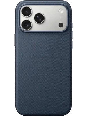 Iphone 17 Pro (6.3 Inç) Uyumlu Magsafe Özellikli Woven Dokuma Kumaş Kılıf Özel Kutulu
