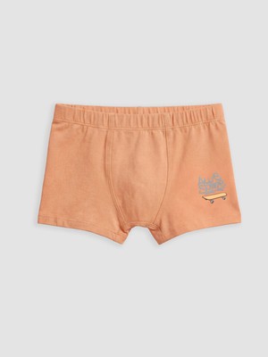 LC Waikiki Beyaz Bskılı Erkek Çocuk Boxer 3'lü