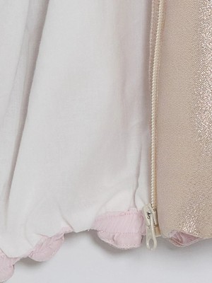 LC Waikiki Pembe Uzun Kollu Büzgülü Yaka Kız Çocuk Bomber Ceket