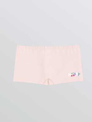 LC Waikiki Ekru Baskılı Kız Çocuk Boxer 3'lü