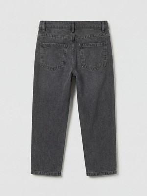 LC Waikiki Gri Regular Fit Erkek Çocuk Jean Pantolon