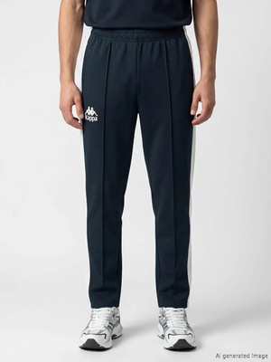 LC Waikiki Lacivert Standart Kalıp Baskılı Unisex Eşofman Altı