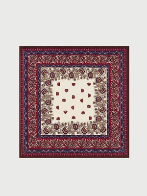 LC Waikiki Bordo Desenli Kadın Bandana 2'li