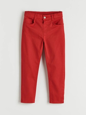 LC Waikiki Kırmızı Slim Fit Erkek Çocuk Pantolon