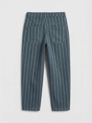 LC Waikiki Lacivert Baggy Fit Erkek Çocuk Gabardin Pantolon