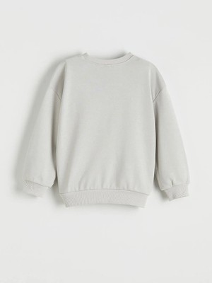 LC Waikiki Gri Spider-Man Baskılı Erkek Çocuk Kalın Eşofman Takım