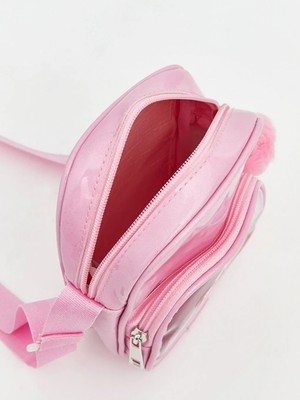 LC Waikiki Pembe Barbie Baskılı Kız  Çocuk Omuz Çantası