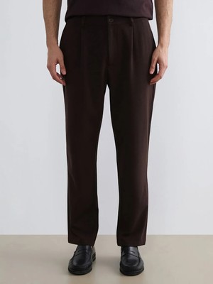 LC Waikiki Mürdüm Standart Fit Erkek Pantolon