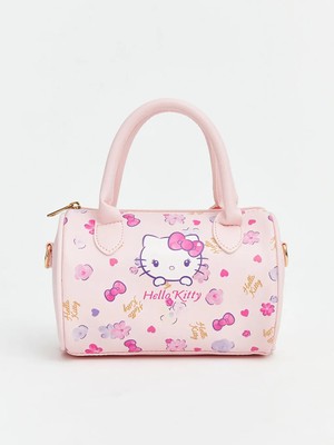 LC Waikiki Pembe Hello Kitty Figürlü Kız  Çocuk Omuz Çantası