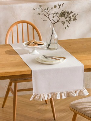 LC Waikiki Bej Püsküllü Runner 45X150 cm