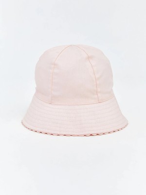 LC Waikiki Pembe Kız Bebek Bucket Şapka