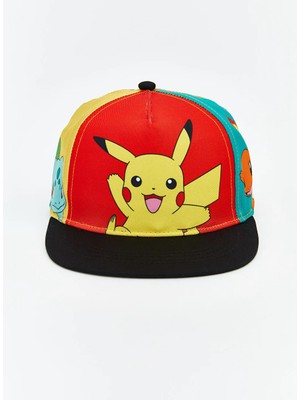 LC Waikiki Karışık Pokemon Baskılı Erkek Çocuk Kep Şapka