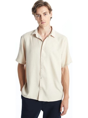 Lc Waikiki Yeni Sezon Regular Fit Kısa Kollu Erkek Gömlek
