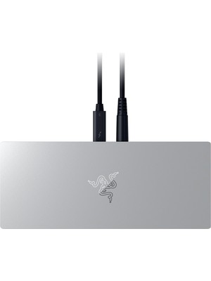 Razer Thunderbolt 5 Dock Chroma - M.2 Depolama Yuvalı 10 Bağlantı Noktası - 144 Hz Veya 1x 8k Ekranlı 3x 4K Ekran - Thunderbolt Share Özelliği - 140W Geçiş - Ab Fişi - Pc/mac | Beyaz