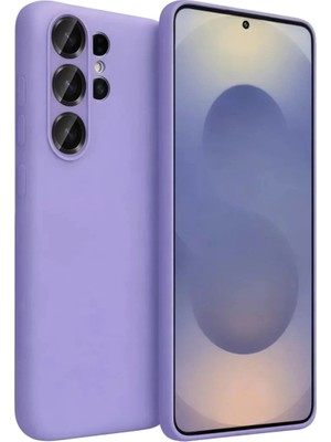 Durukar®  Samsung Galaxy S26 Ultra Nano Içi Kadife Silikon - Lila
