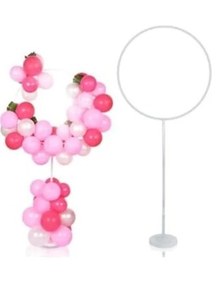 Çember Balon Standı, 160X65 cm Boyutunda Tek Adet