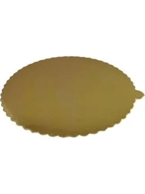 Altın Rengi Karton Pasta Altlığı - 28 cm