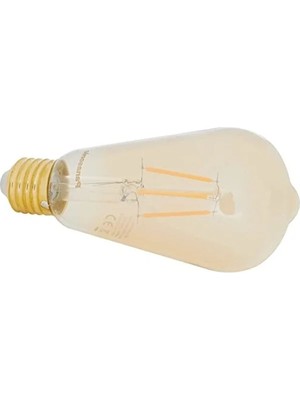 E27 Tipi Sıcak Sarı Işık Lamba - 4W, 360LM