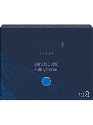 Mavi Dolma Kalem Kartuşu - 8'li Paket