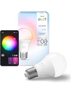 Renkli Akıllı E27 Ampul - 8W, 806 Lumen, Bluetooth Kontrol
