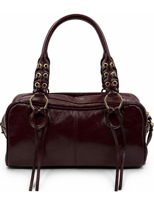 Wowo Store Luna Vintage Baget Çanta