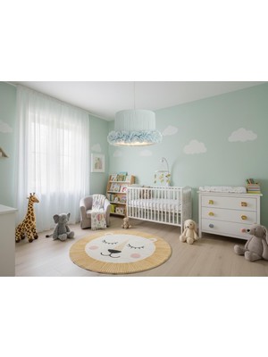 Elizim Home Lighting Tütü Bebe Mavisi Çocuk Sarkıt Avize