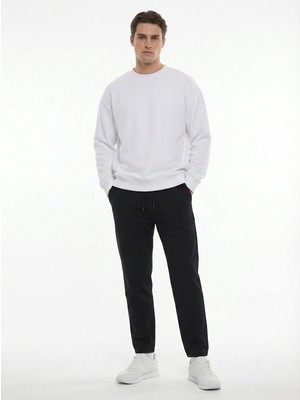 LTB Lastik Paça Jogger Siyah Pantolon