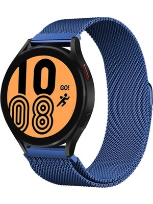 Durukar®  Watch 20MM Metal Mıknatıslı Kordon - Mavi