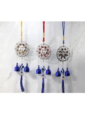 Elma Shop Metal Nazar Boncuğu Çan ALK3515
