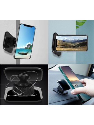 Hereveoyuncak Jel Yapışkanlı Araba Telefon Tuttucu