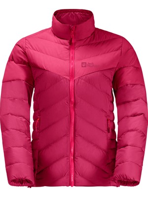 Jack Wolfskin Tundra Do Kadın Mor Outdoor Ceketi