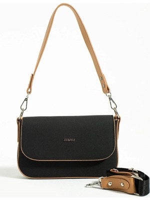 Just Polo Kadın Krem Camel El ve Omuz Çantası 346005MH