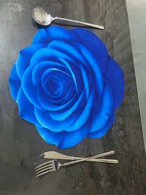 Minoza Aşk Serisi Romantik Gül Desenli Tasarım Lazer Kesim Detaylı Amerikan Servis & Supla 6 Adet