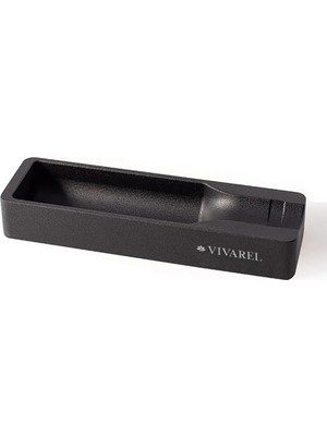 Vivarel Tekli Aluminyum Puro Küllüğü - Siyah