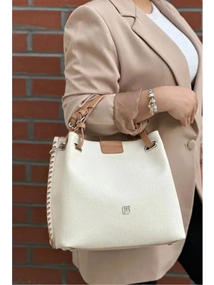 Just Polo Kadın Büyük Boy Ayarlanabilir Askılı Lüks El ve Omuz Çantası Shoulder Bag