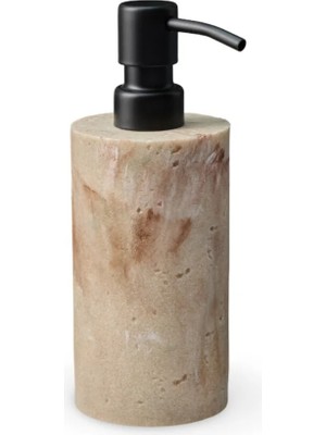 Vivarel Aura - Traverten Görünümlü Sıvı Sabunluk Doğal Taş Dokulu 300 ml