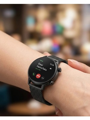 Calperia 3 Kordonlu Bluetooth Arama Özellikli Sağlık Takipli Akıllı Saat