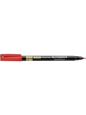 Calperia Staedtler 319 F2 Permanent Special Markör F Kırmızı F Uç