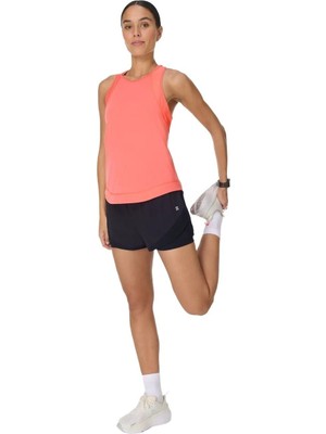 Sweaty Betty Breathe Easy Mesh Run Kadın Pembe Tank Top