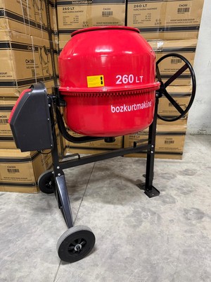 Bozkurt 260 Litre Harç Karma Makinası 220VOLT