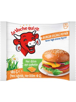Montreal La Vache Qui Rit Cheddarlı Burger Dilimli PEYNIR180 G ( 1 Adet )