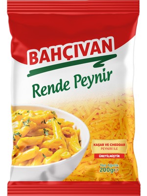Montreal Bahçıvan Cheddarlı Rende Peynir 200 G ( 1 Adet )