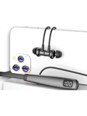 Majeur Y12 Kablolu Kulakiçi Silikonlu Bluetooth Kulaklık